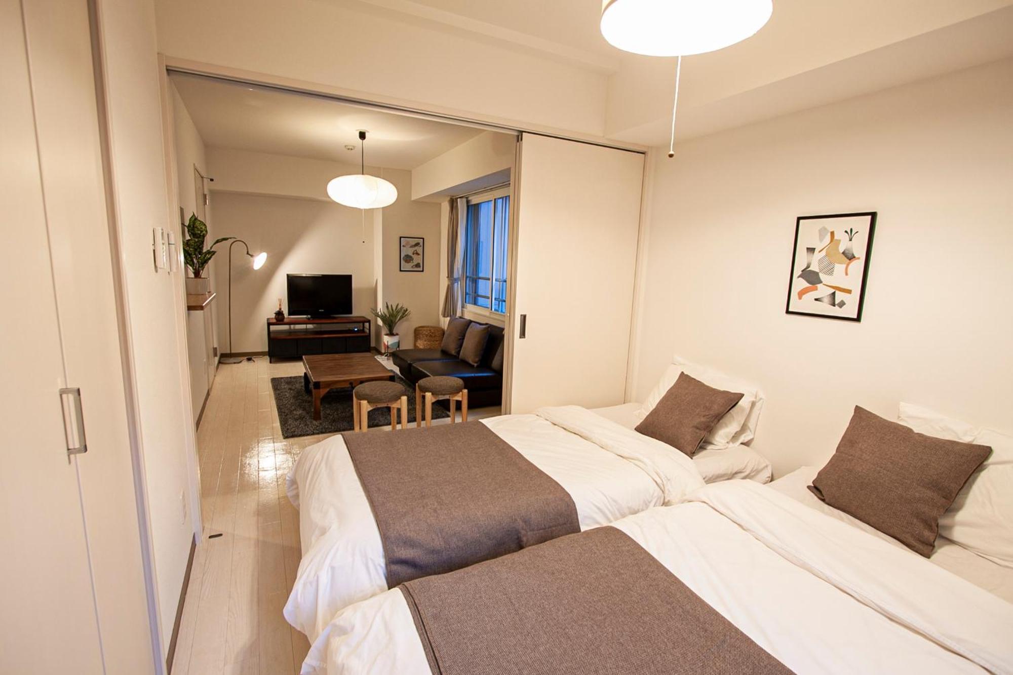 Appartement Tsubaki Garden à Sapporo Chambre photo